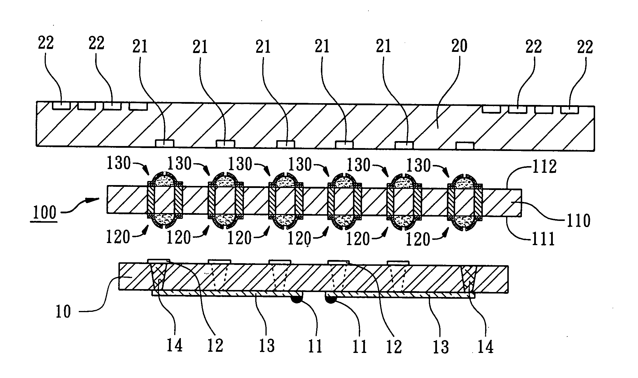 Probe card interposer