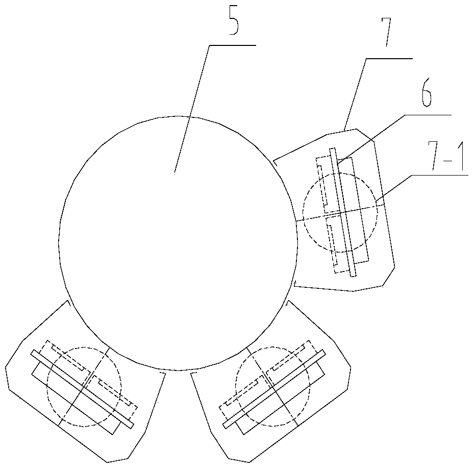 Multi-roll multi-chamber winding coating device