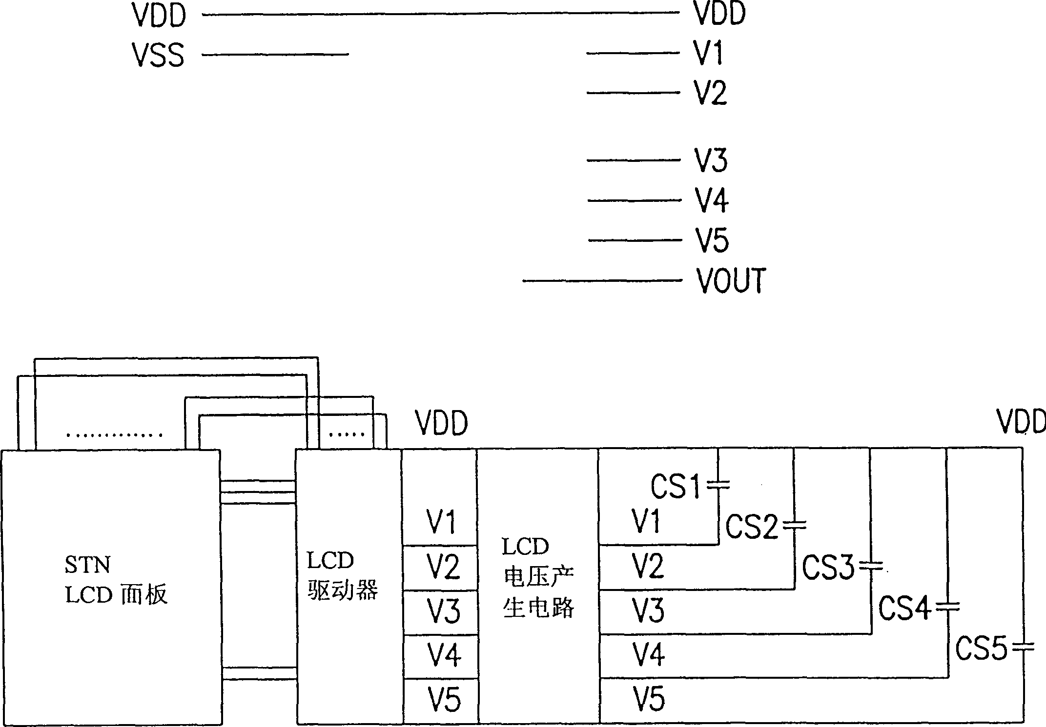 Circuit and method for quick eliminating off afterimage of liquid crystel display