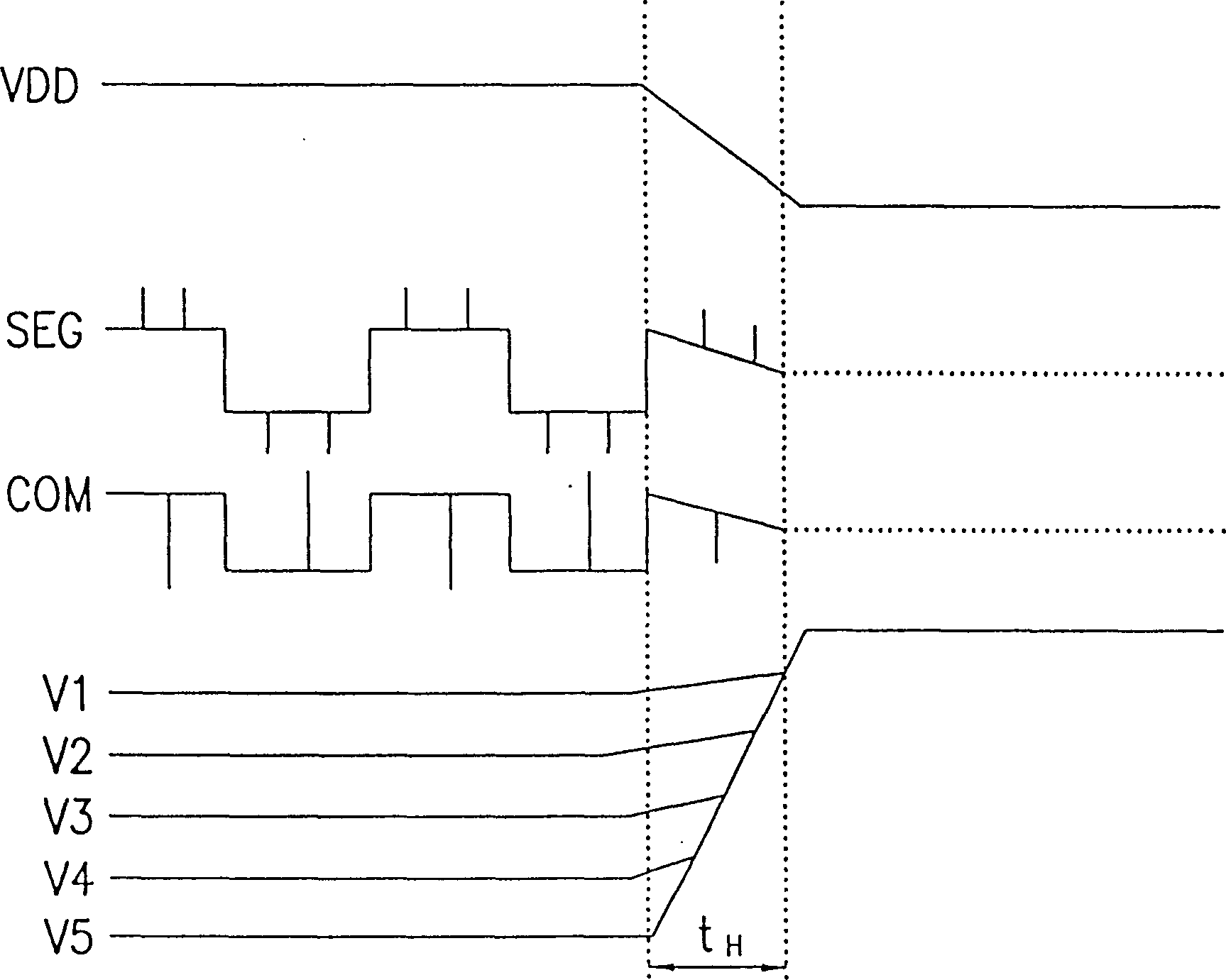 Circuit and method for quick eliminating off afterimage of liquid crystel display