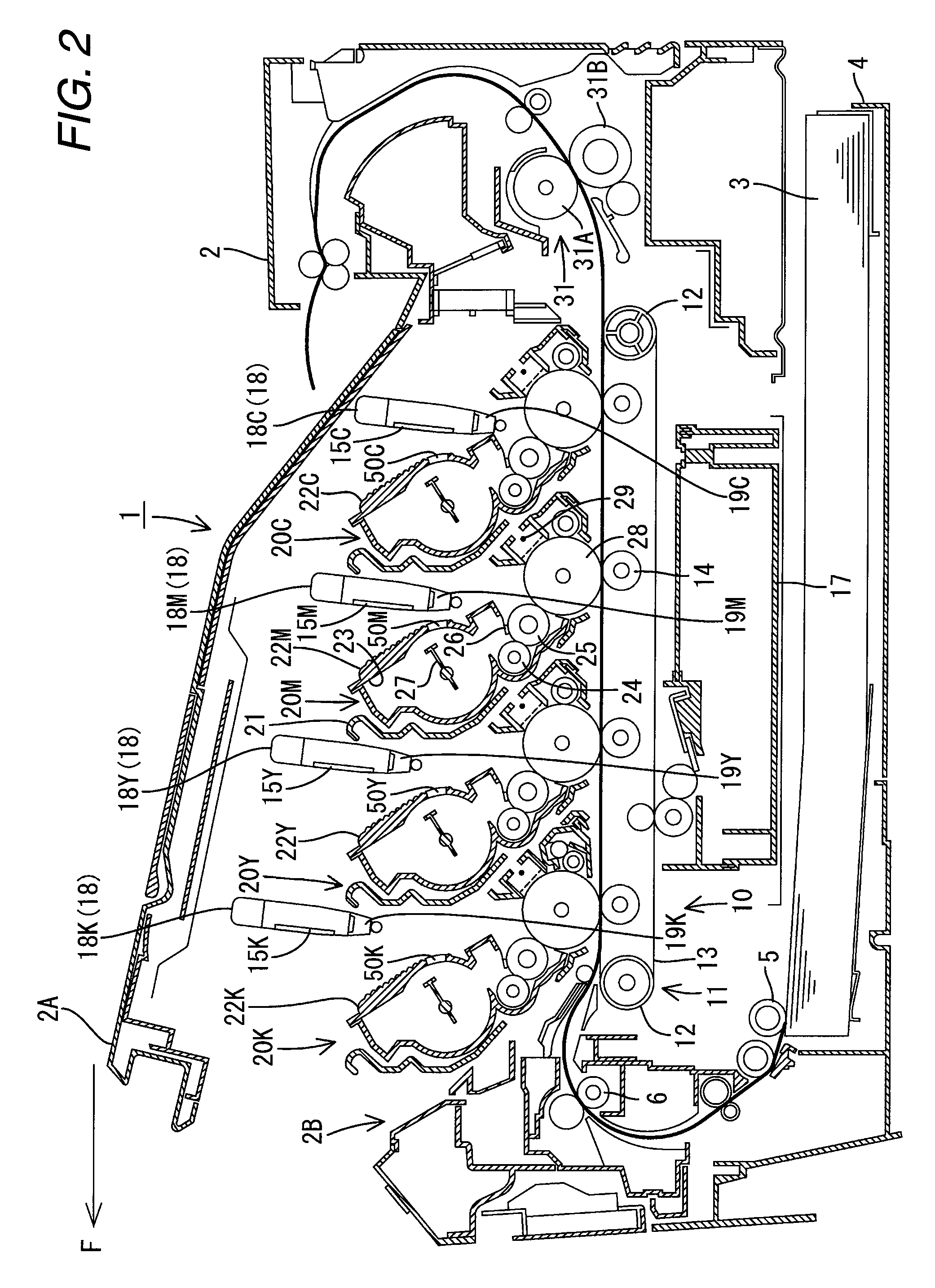 Image forming apparatus and development cartridge in which information stored on the development cartridge can be read by the image forming apparatus