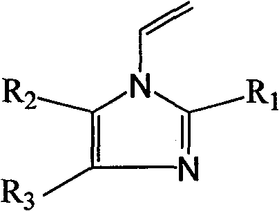 Metallic ion-polyvinyl imidazol complex catalyst and preparation method and application thereof