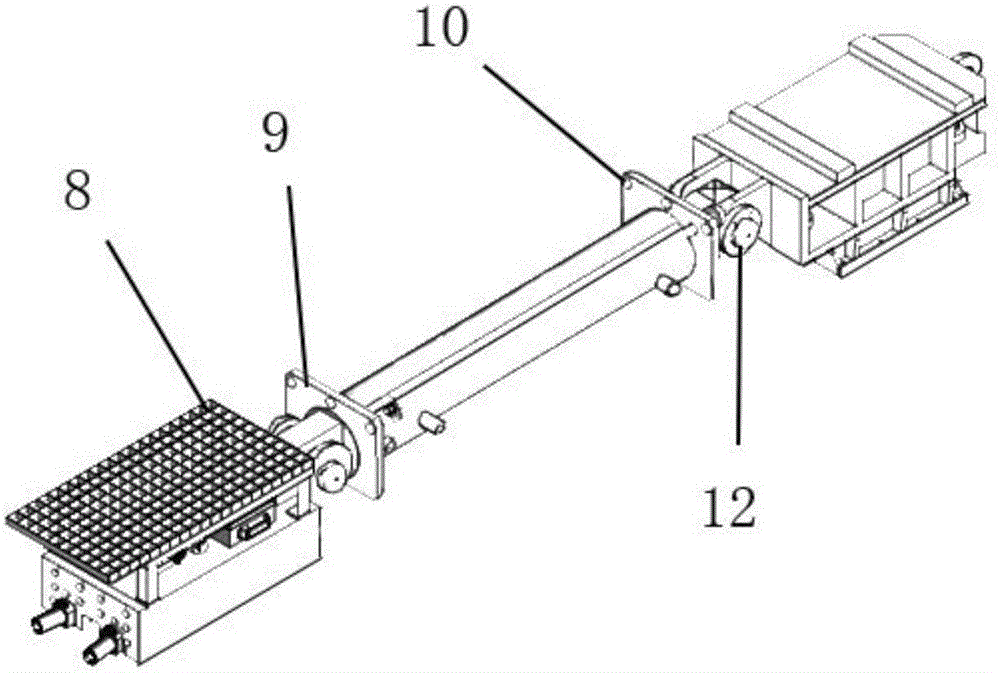 Sliding construction device and method for large-span arc-shaped roof