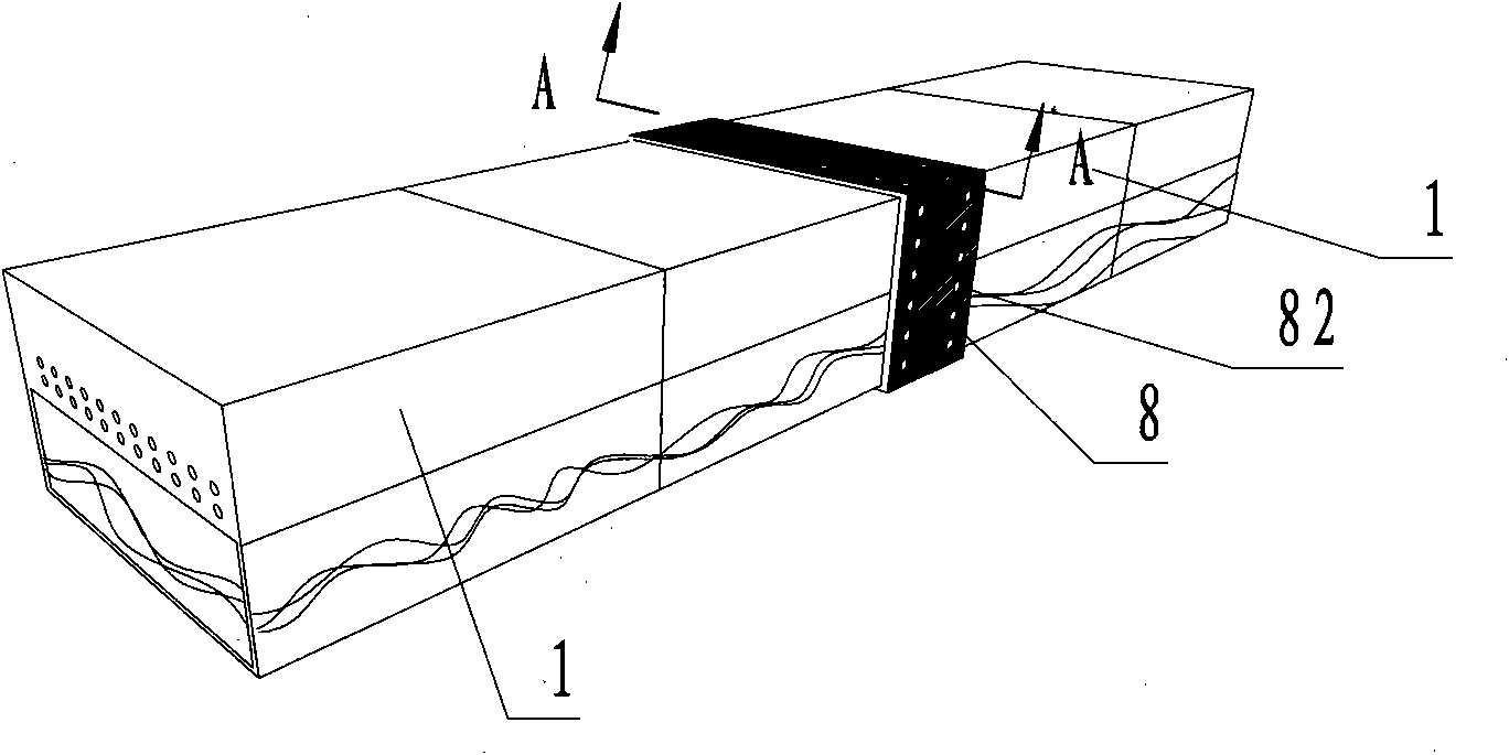 Semi-submersible type multifunctional jetty