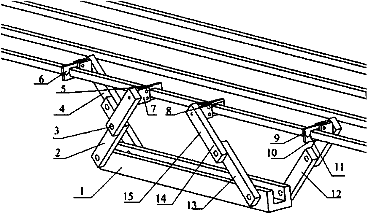 Mechanical structure and obstacle-surmounting method of humanoid climbing line inspection robot