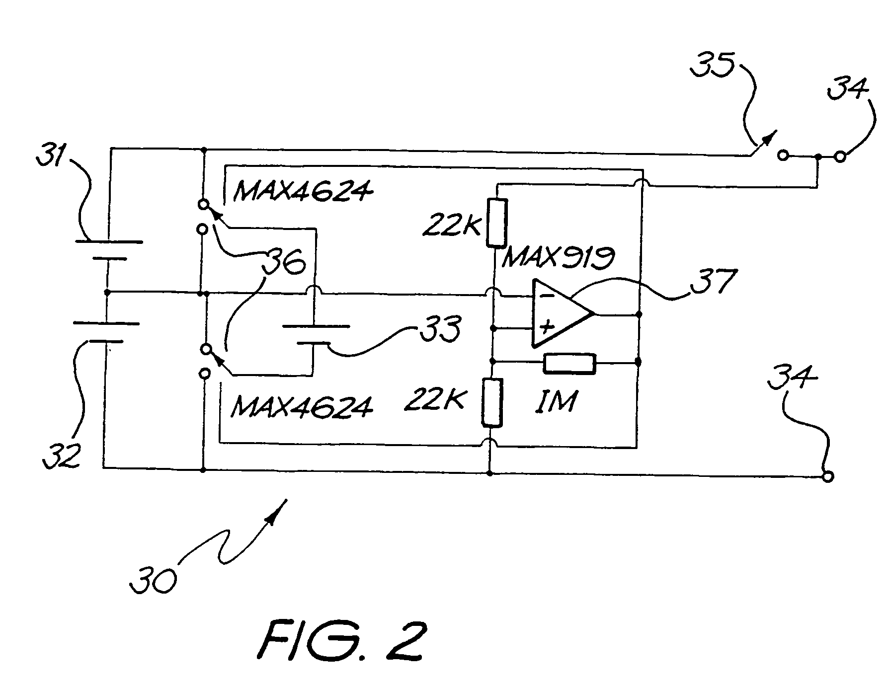 Power supply for a cochlear implant