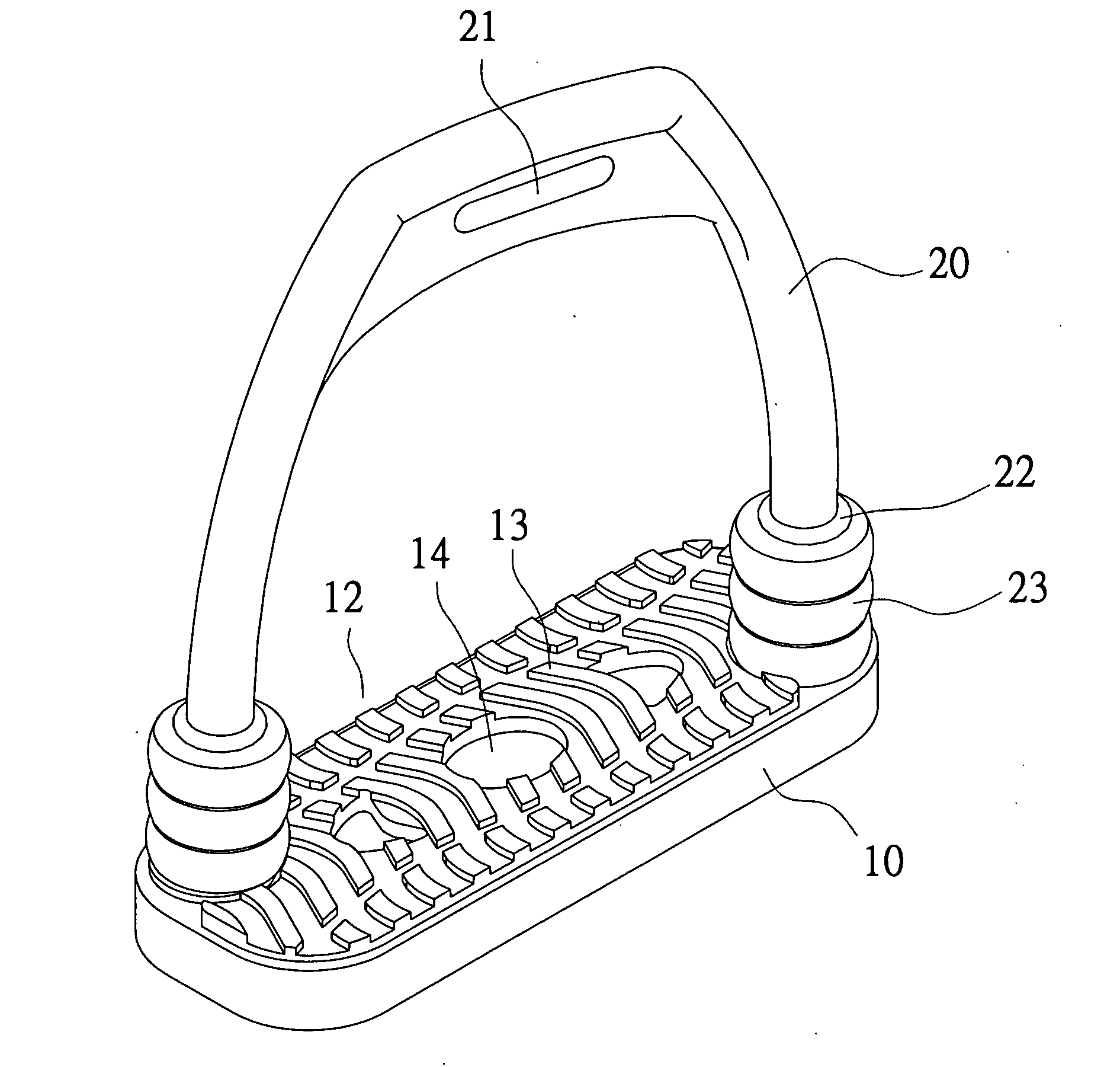 Stirrup safety structure