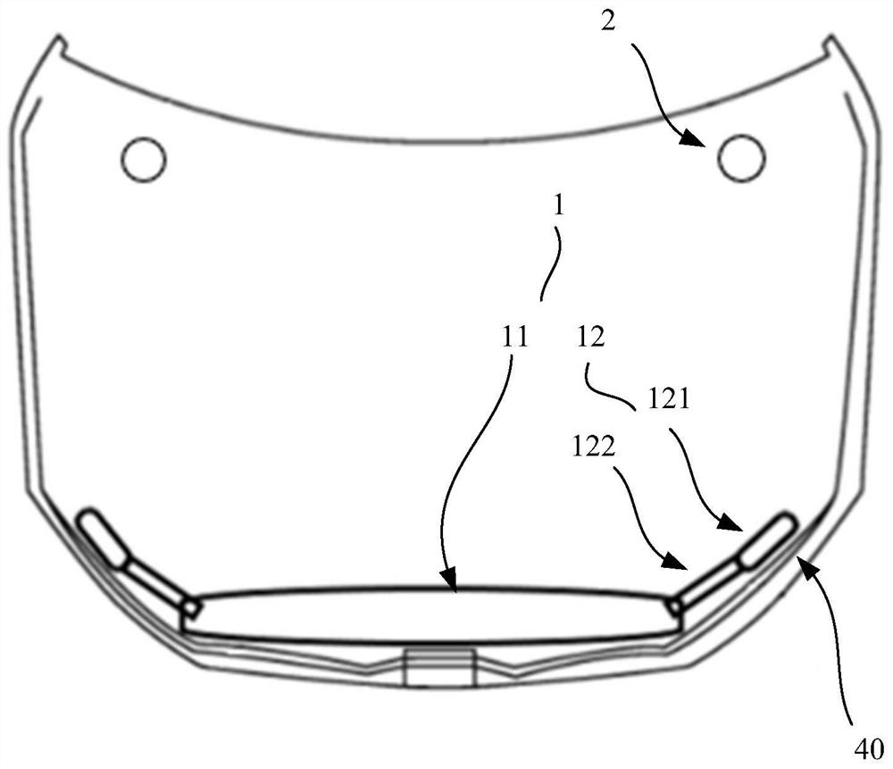 Vehicle safety assembly, method for improving vehicle safety performance and medium