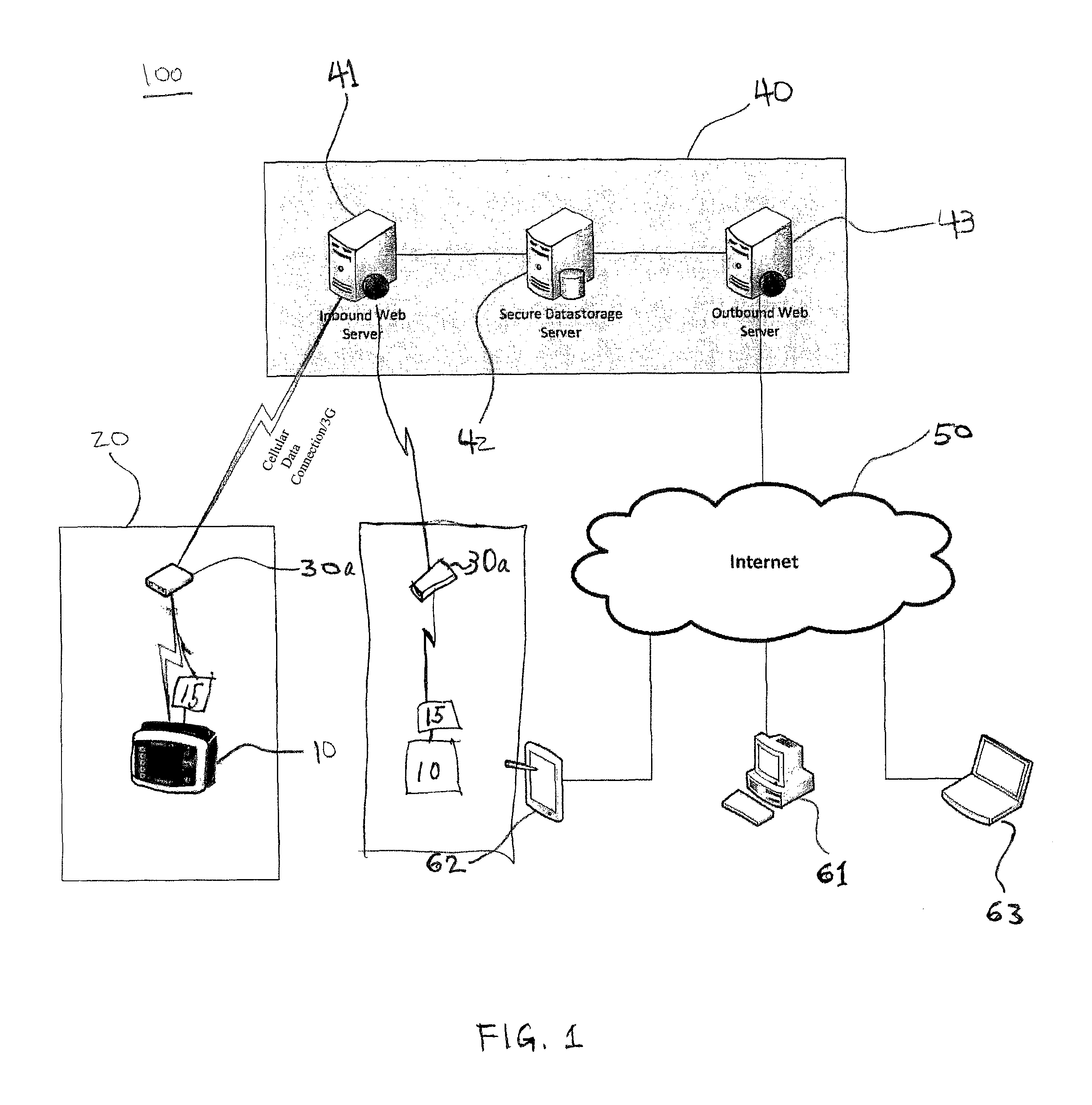 Wireless relay module for remote monitoring systems