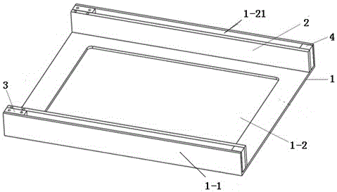 BGA dismounting-to-welding tool used for printed board clamping and using method for BGA dismounting-to-welding tool