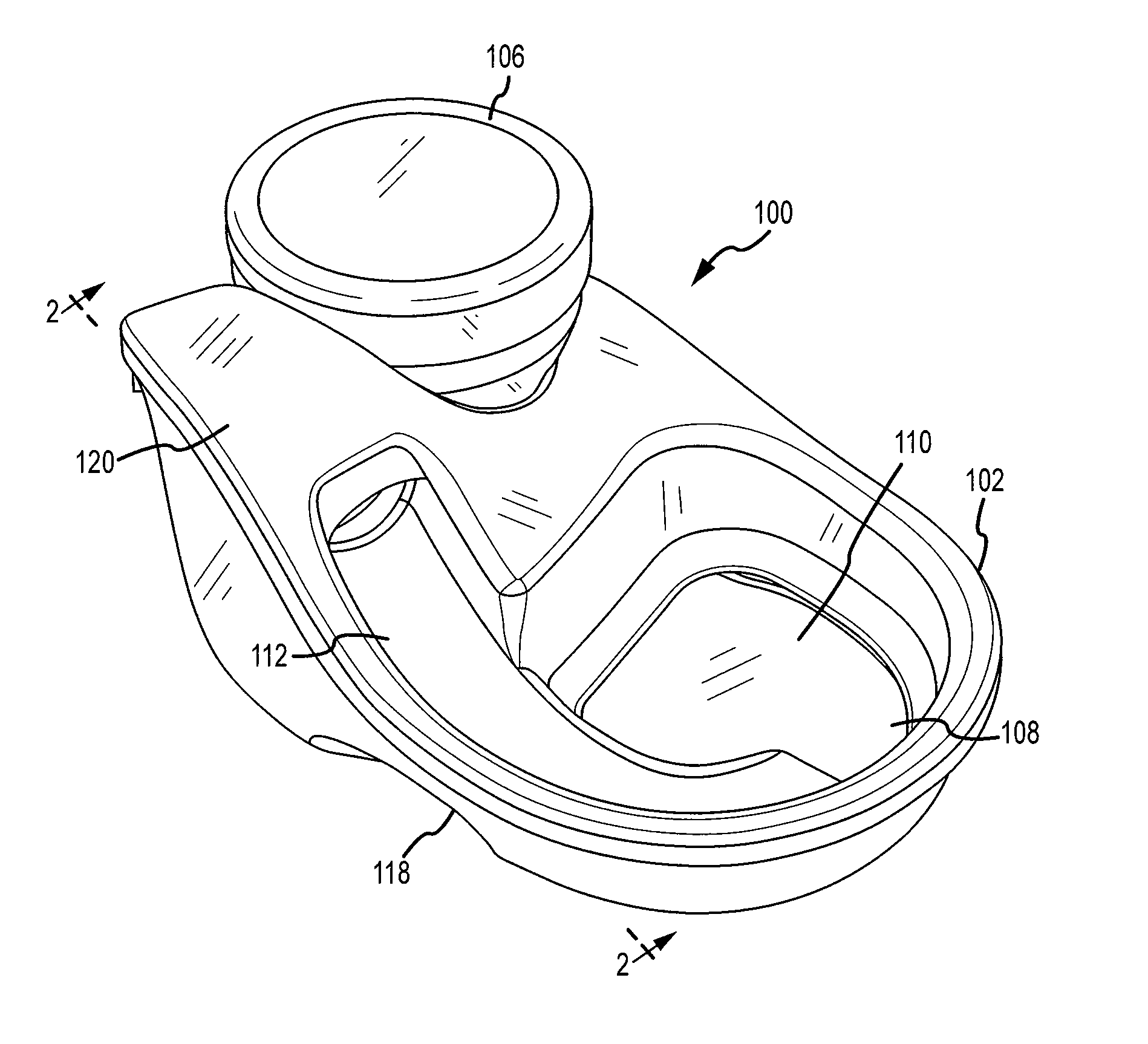 Watering device for animals