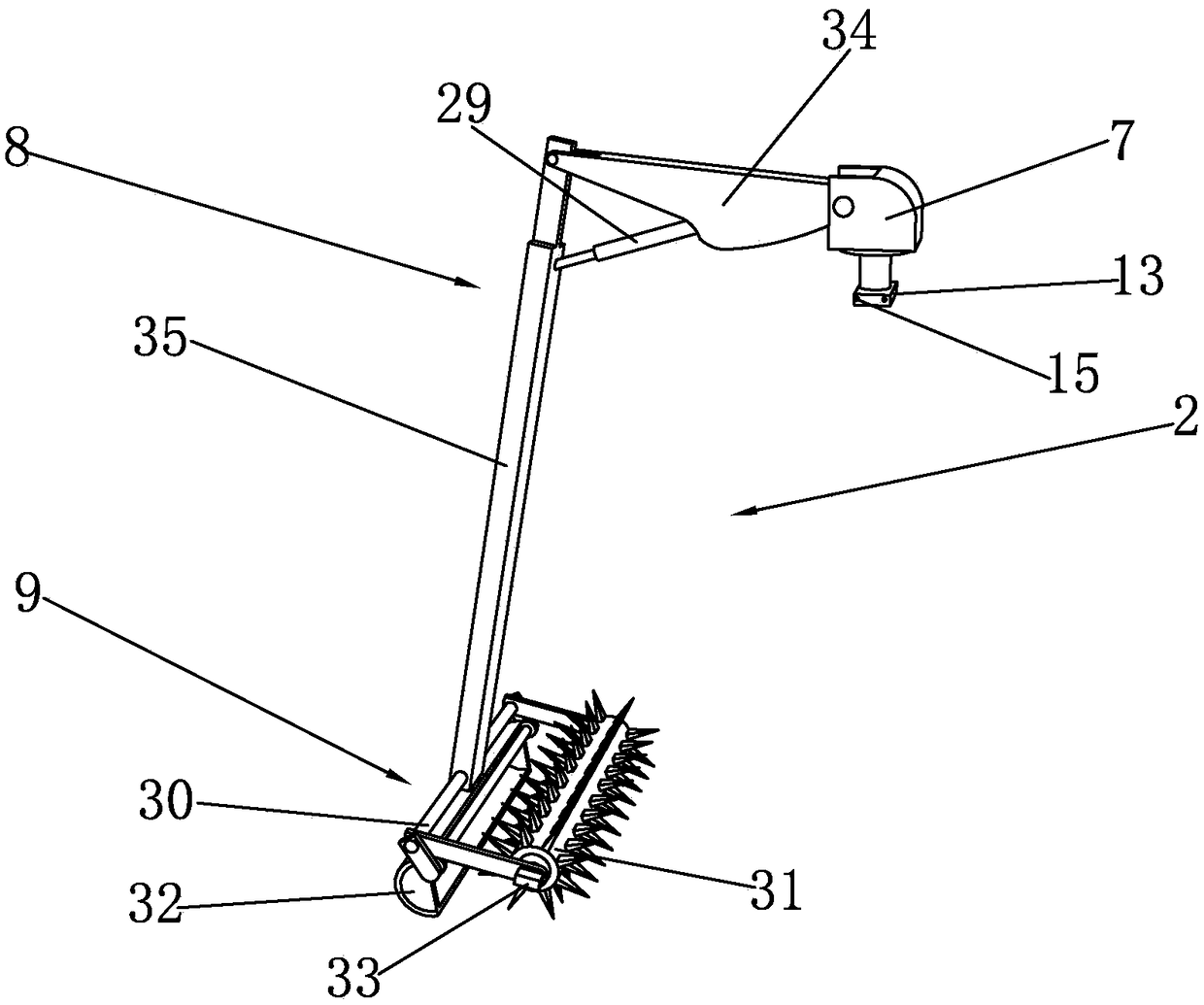 Desilting device for reservoir and desilting method thereof