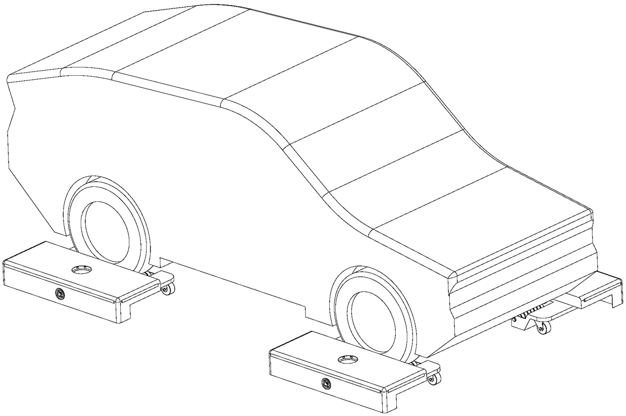 Intelligent parking lot and cluster carrying robot