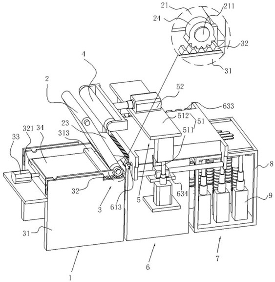 A device for receiving and placing gloves