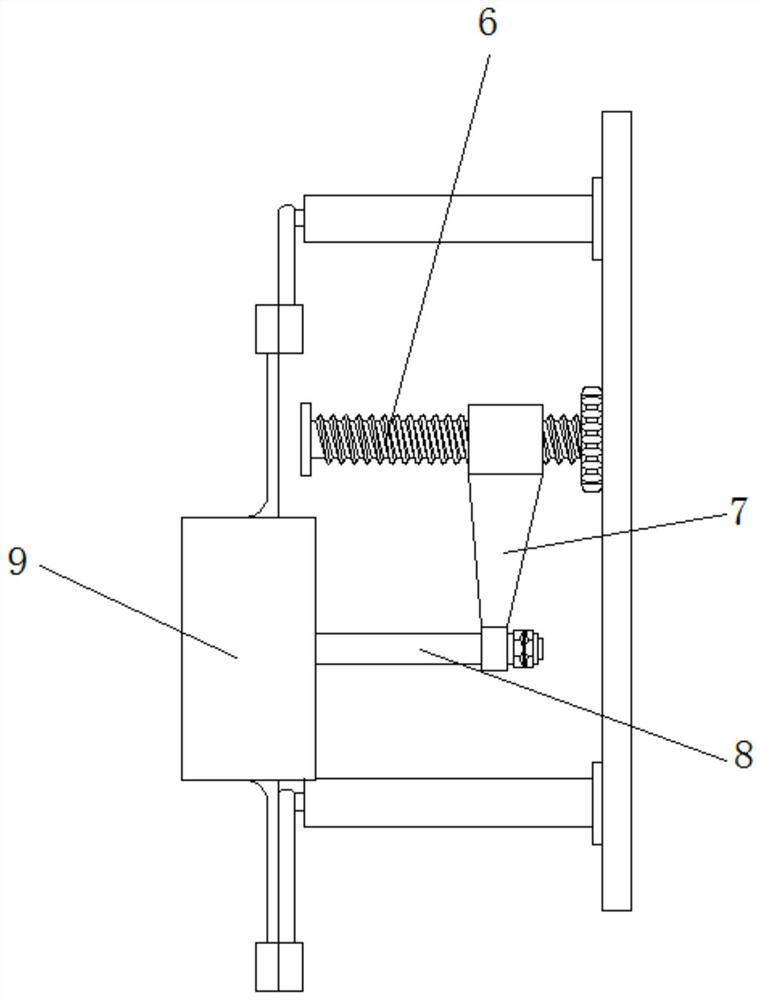 Decoration guniting screeding device convenient to maintain