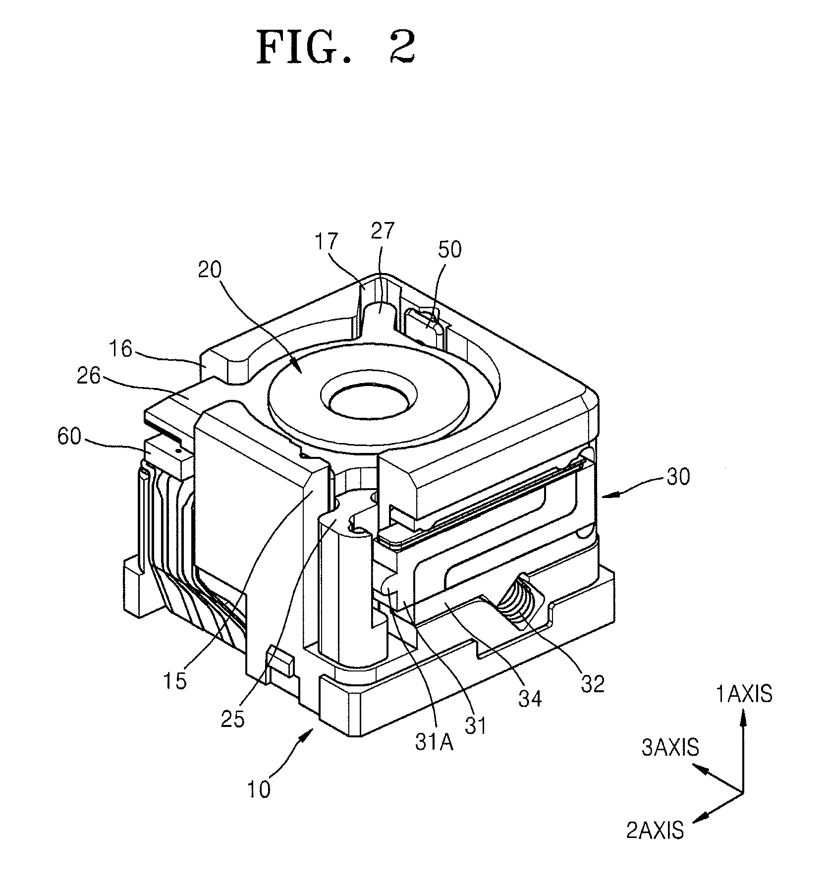 Image capturing module