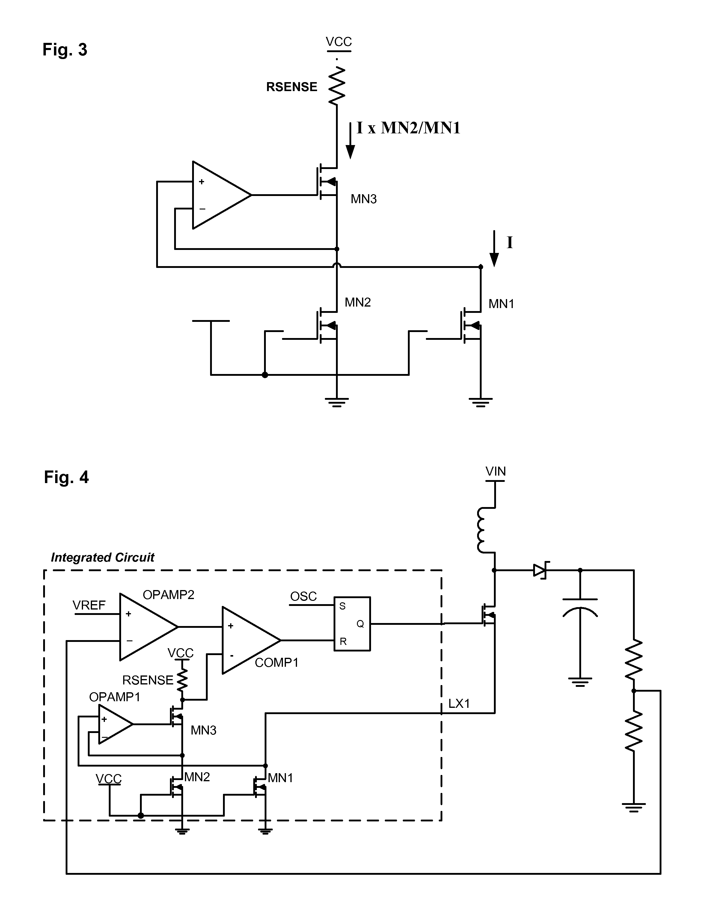 Step Down Current Mirror for DC/DC Boost Converters