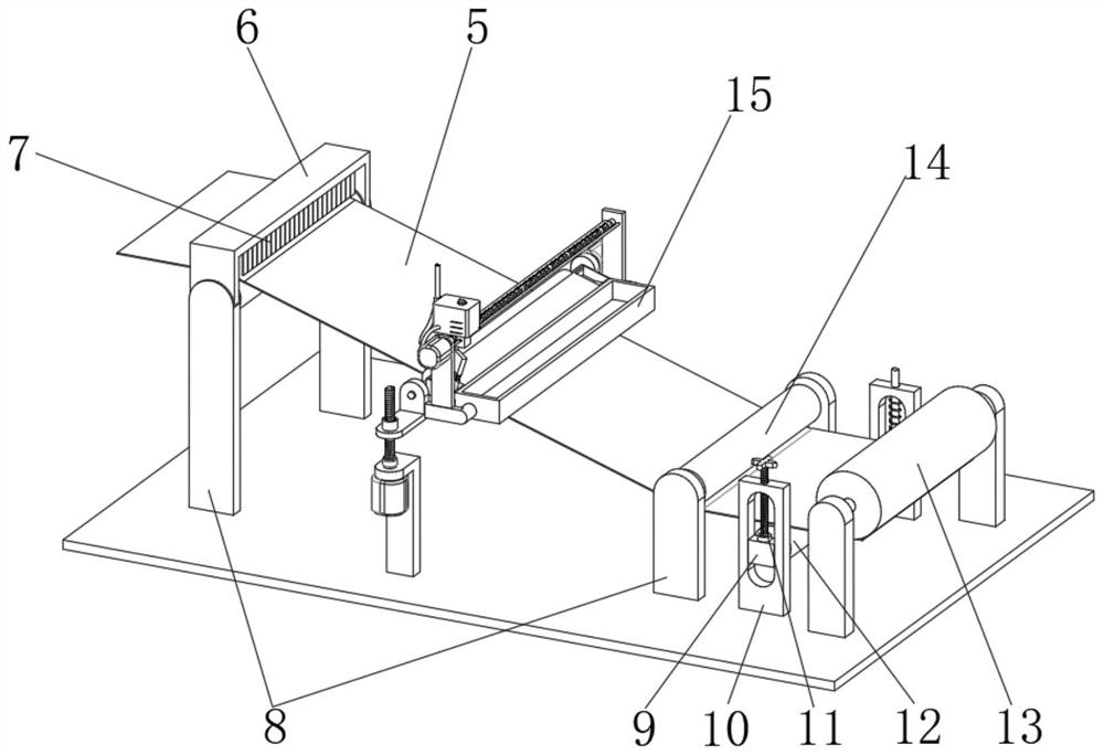 Ultrathin adhesive tape preparation method and thickness adjusting device