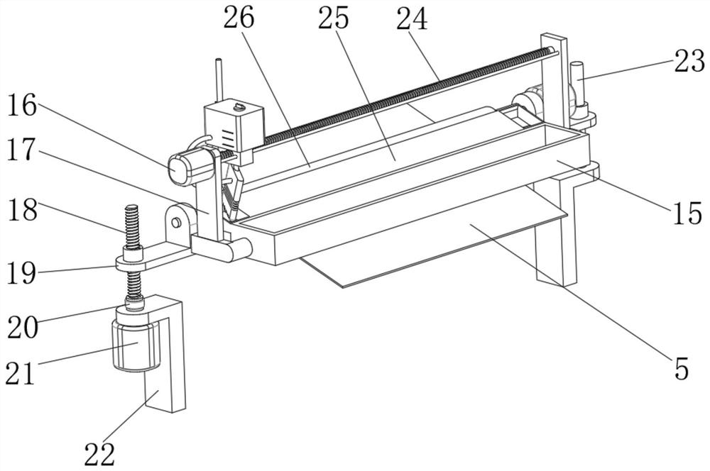 Ultrathin adhesive tape preparation method and thickness adjusting device