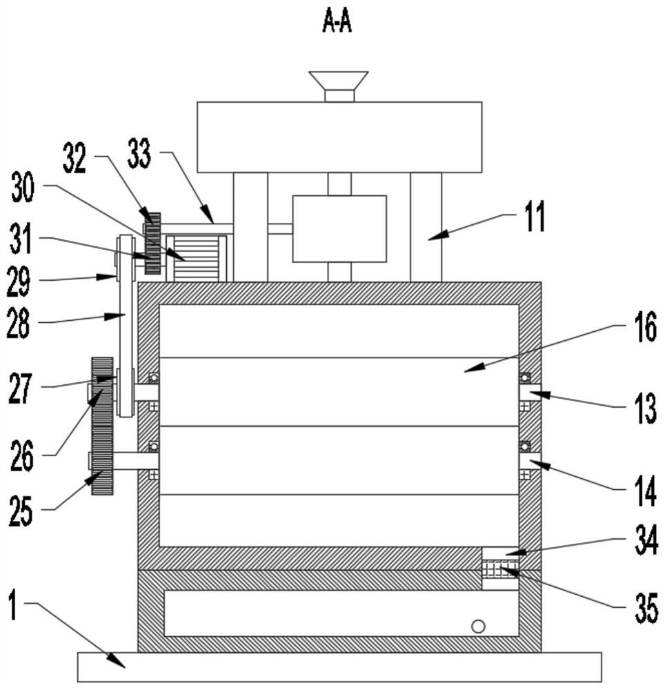 Textile fabric dyeing equipment for spinning