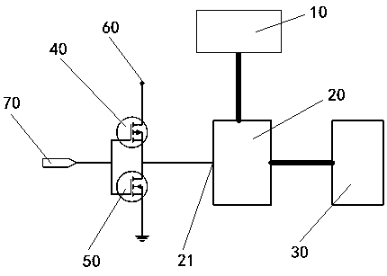 A New Low-Cost Network-Physical On-Off Control Circuit Topology