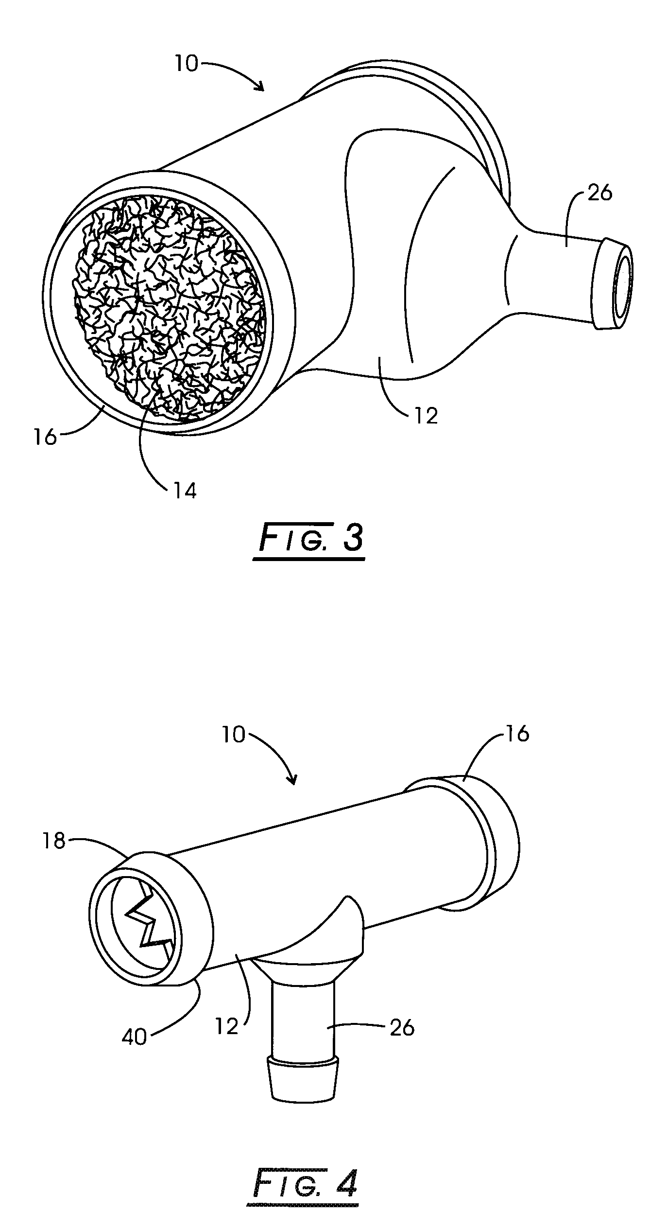 Crankcase ventilation filter/pre-separator