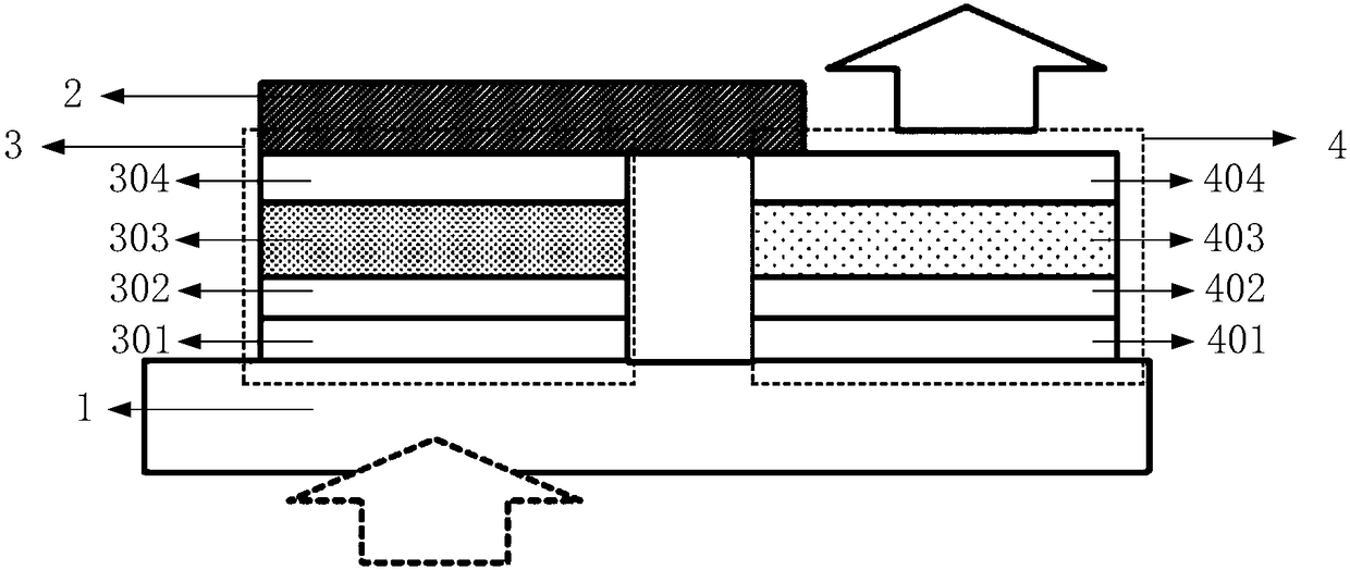 Light conversion device, preparation method thereof and infrared imaging device