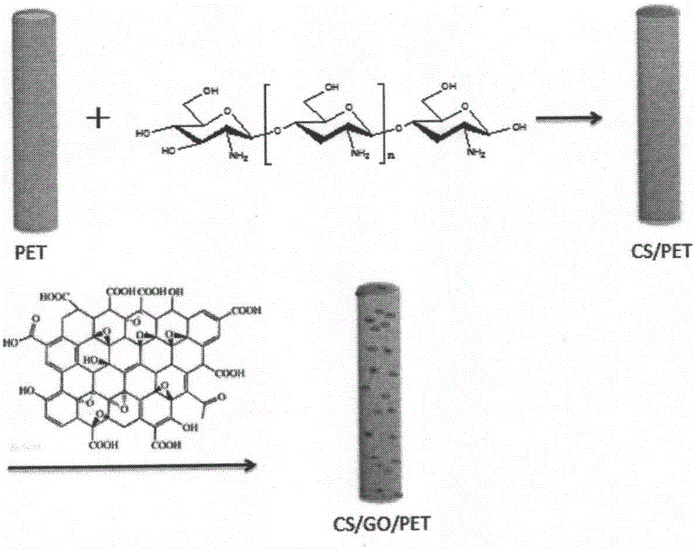 Preparation method of hydrophilic and antistatic polyester fiber