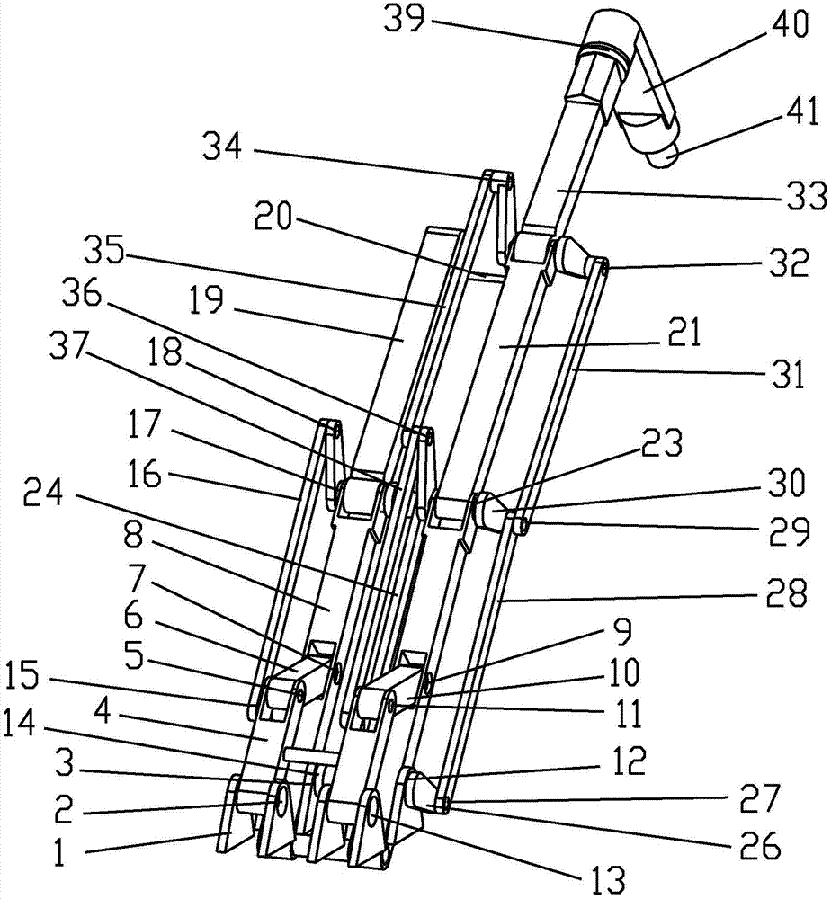 Spray-coating robot with parallel structure