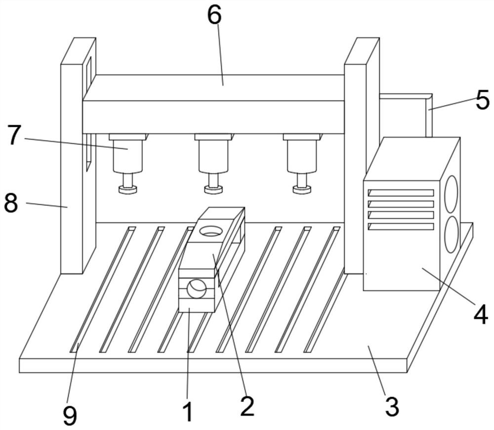 Hydraulic pulsation fatigue test device for axle