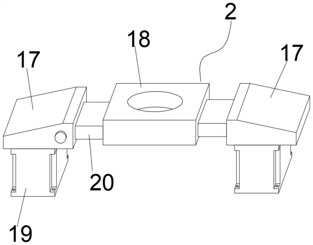 Hydraulic pulsation fatigue test device for axle