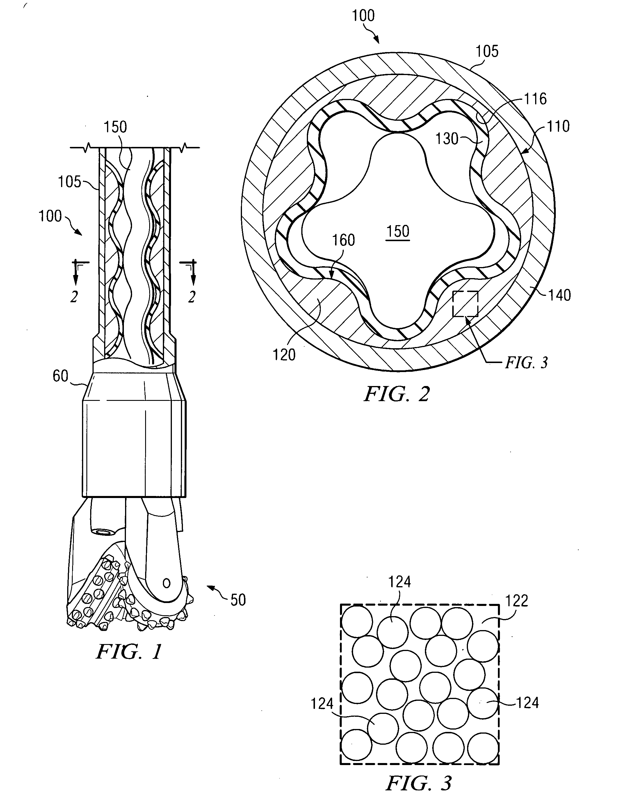 Braze or solder reinforced moineu stator