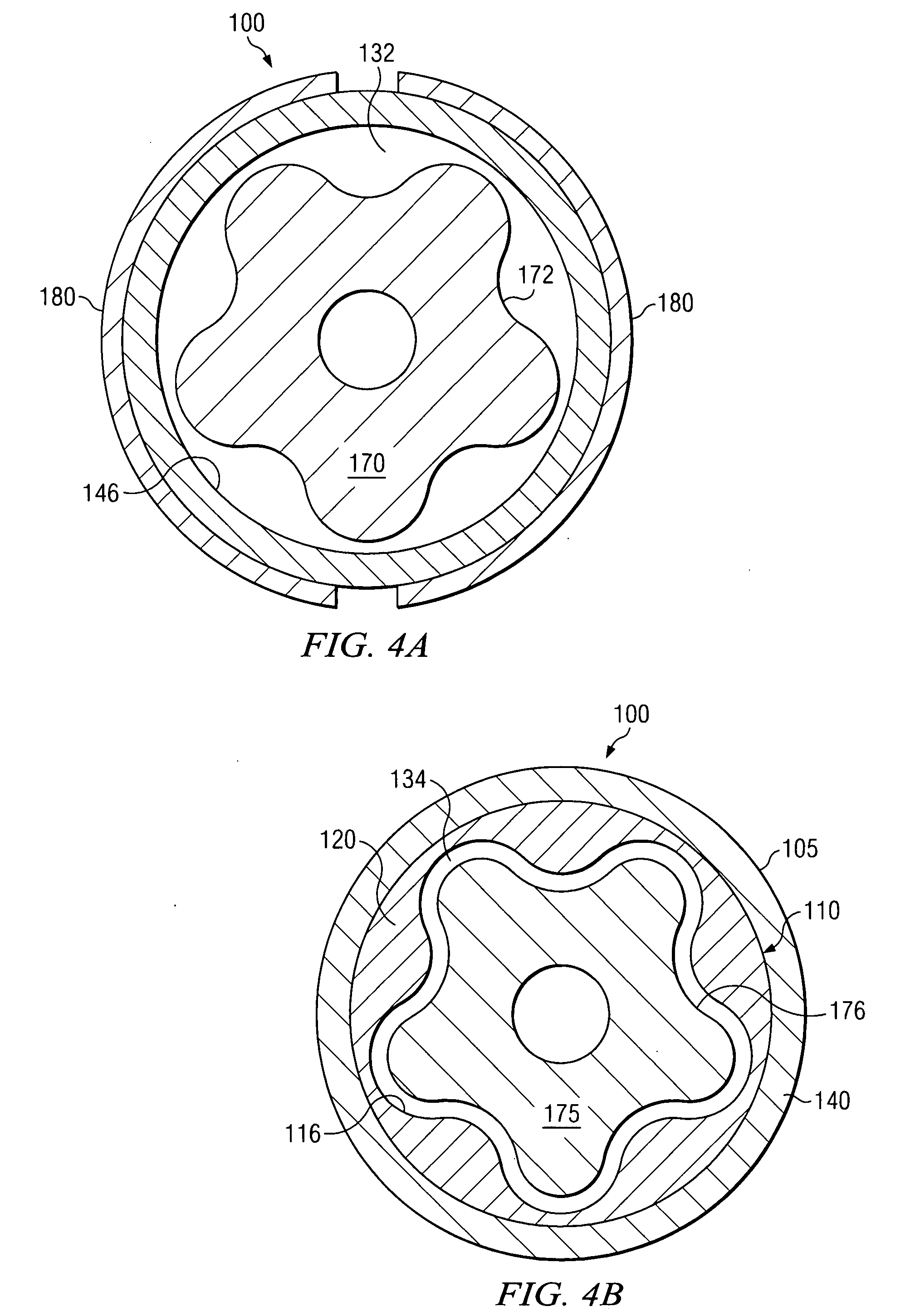 Braze or solder reinforced moineu stator