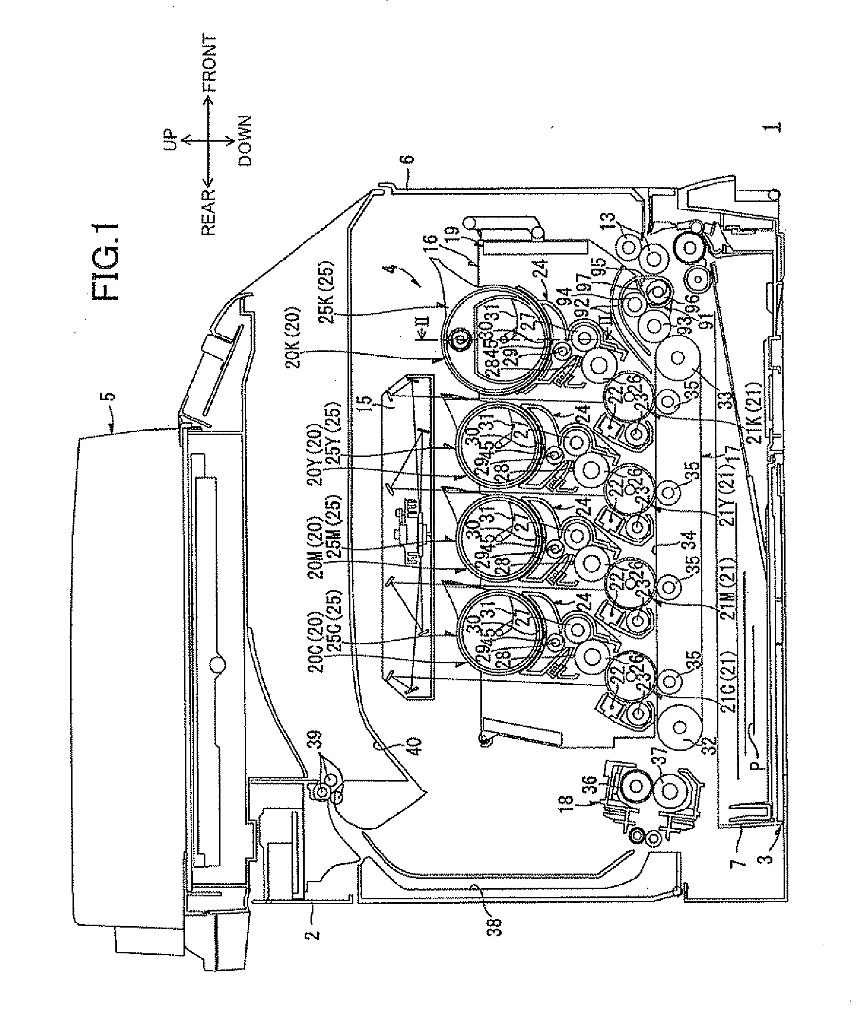 Developer container and image forming device