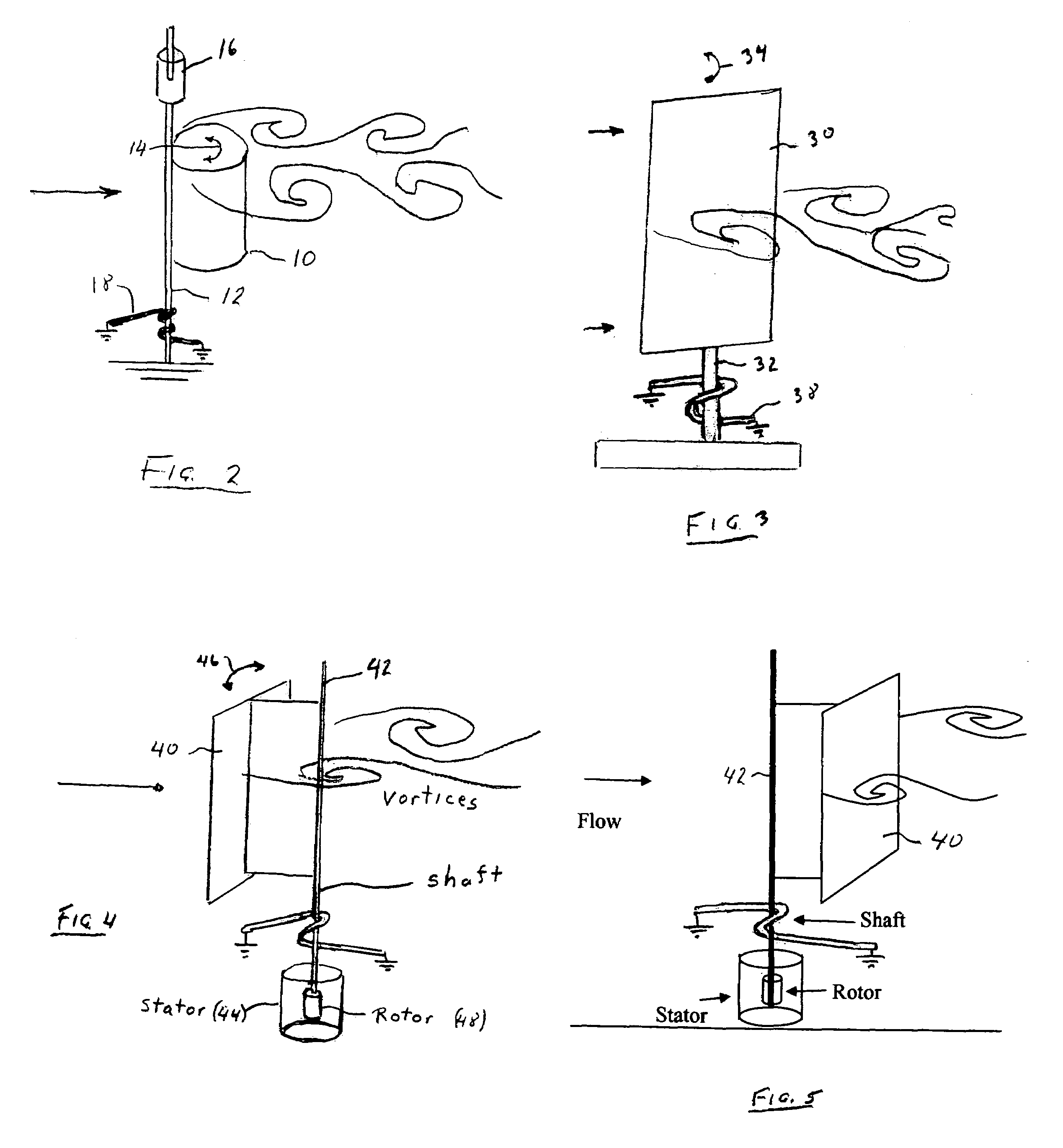 Bluff body energy converter