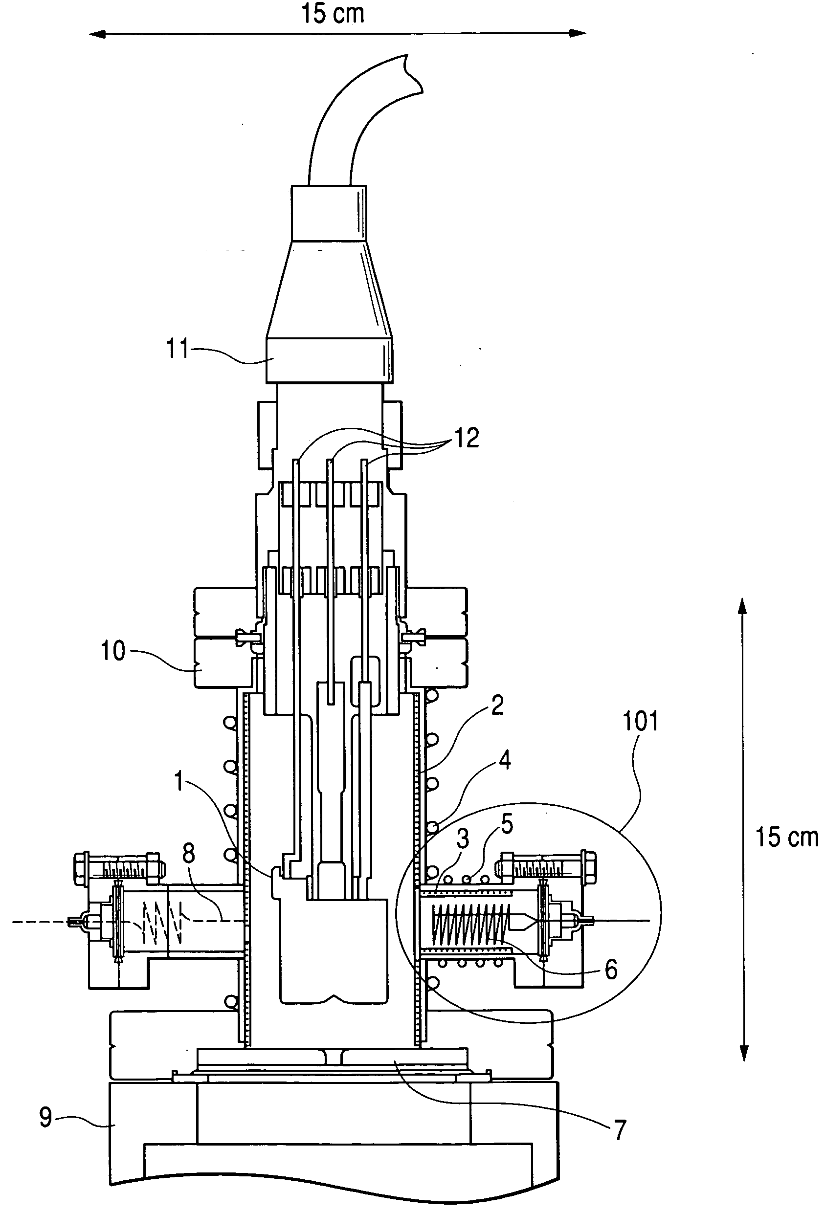 Small electron gun