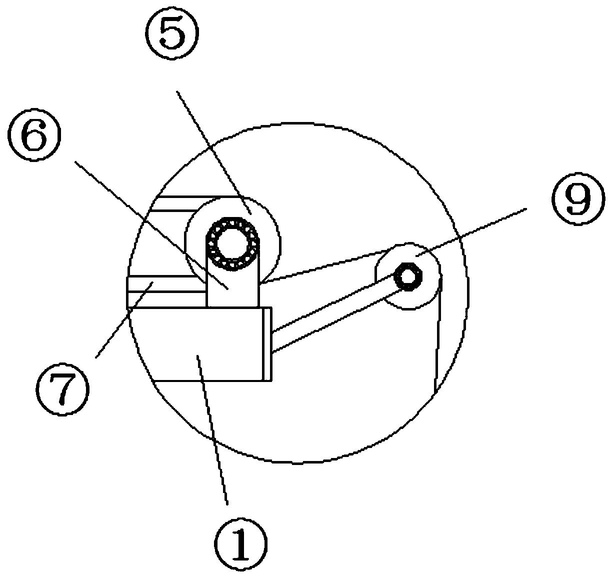 Rewinding machine capable of improving yarn reversing performance