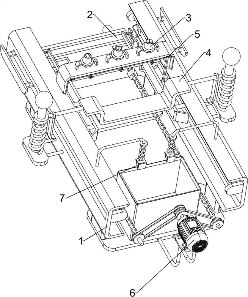 An efficient cleaning device for dispensing workbench for intelligent manufacturing