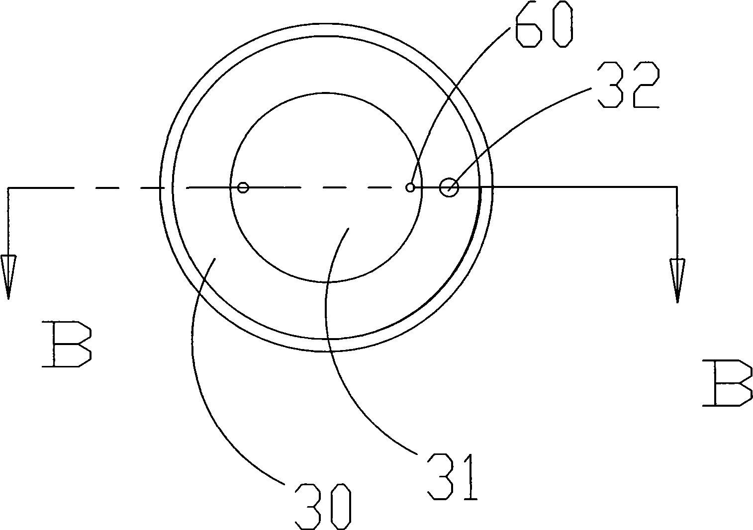 Low-exhaustion high-efficiency energy-saving combustor