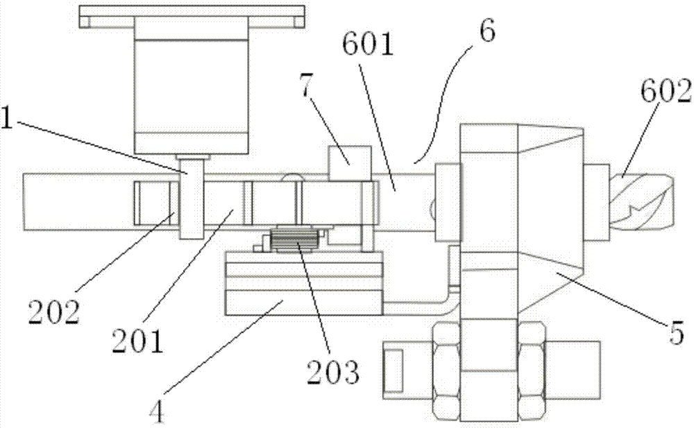 Latch hook automatic locking mechanism for railway vehicle sliding door