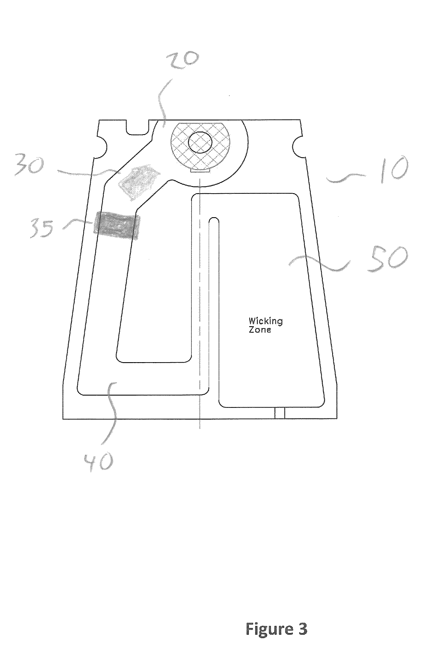 Assay Device Having Uniform Flow Around Corners