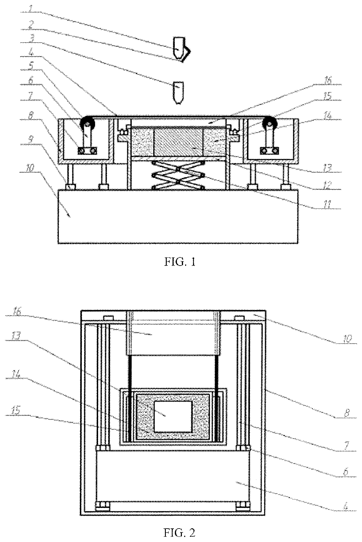 Combined apparatus for layer-by-layer interactive additive manufacturing with laser thermal/mechanical effects