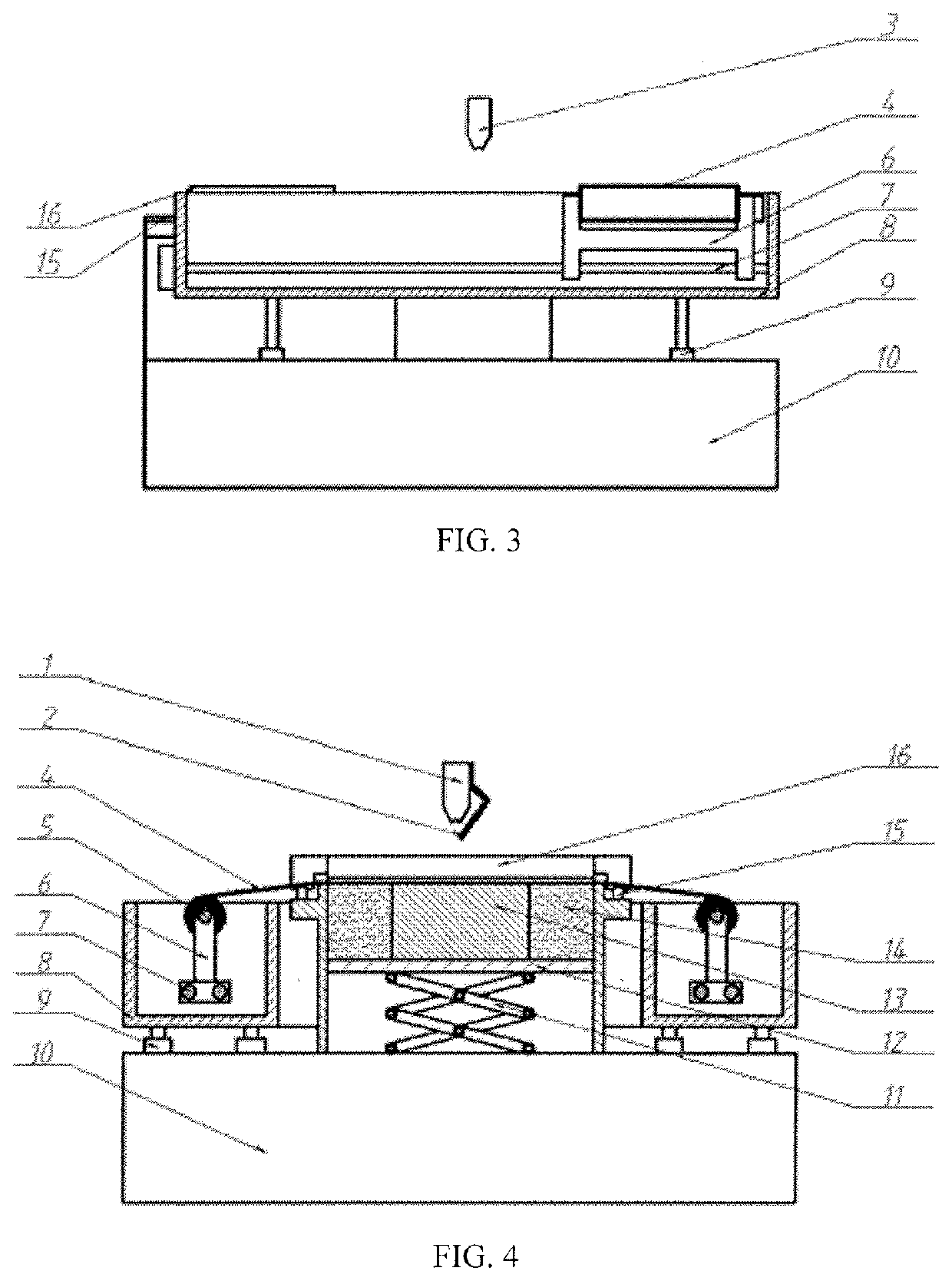 Combined apparatus for layer-by-layer interactive additive manufacturing with laser thermal/mechanical effects