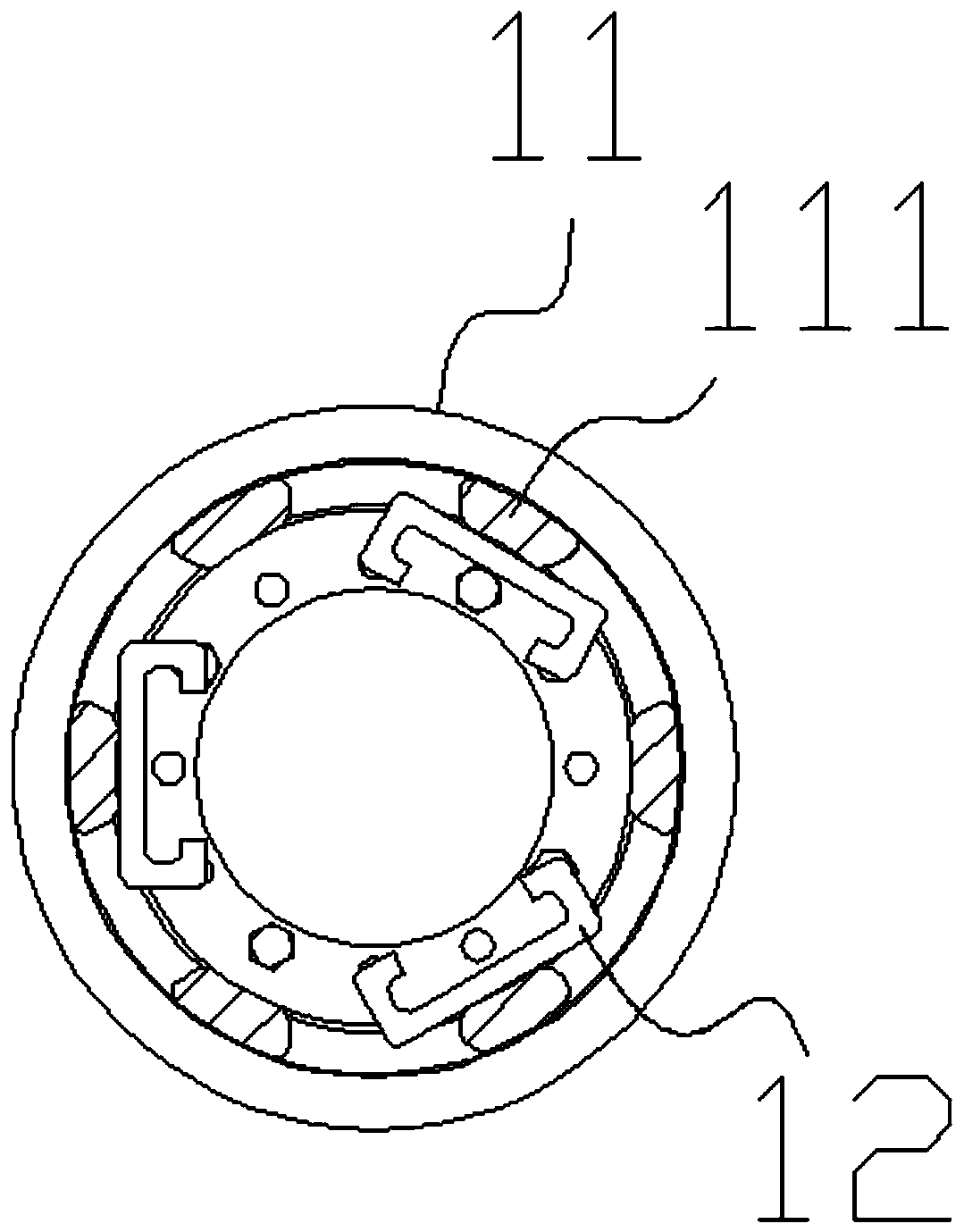 Self-rescue winch suitable for industrial vehicle