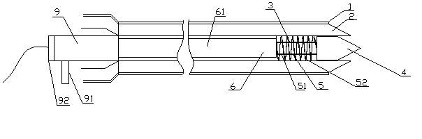 Interatrial septum puncture tool