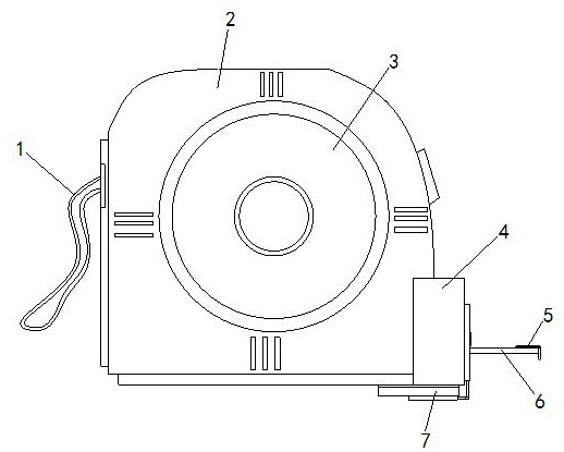 Anti-cutting steel tape for building measurement