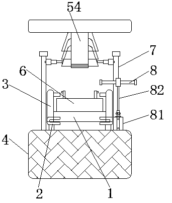 Conveying device with protective and fixing functions for producing biomimetic robot