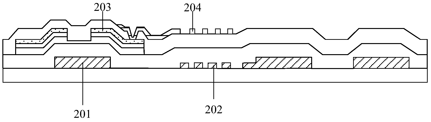 Array substrate, display device and array substrate manufacturing method