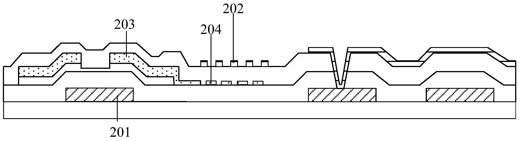 Array substrate, display device and array substrate manufacturing method