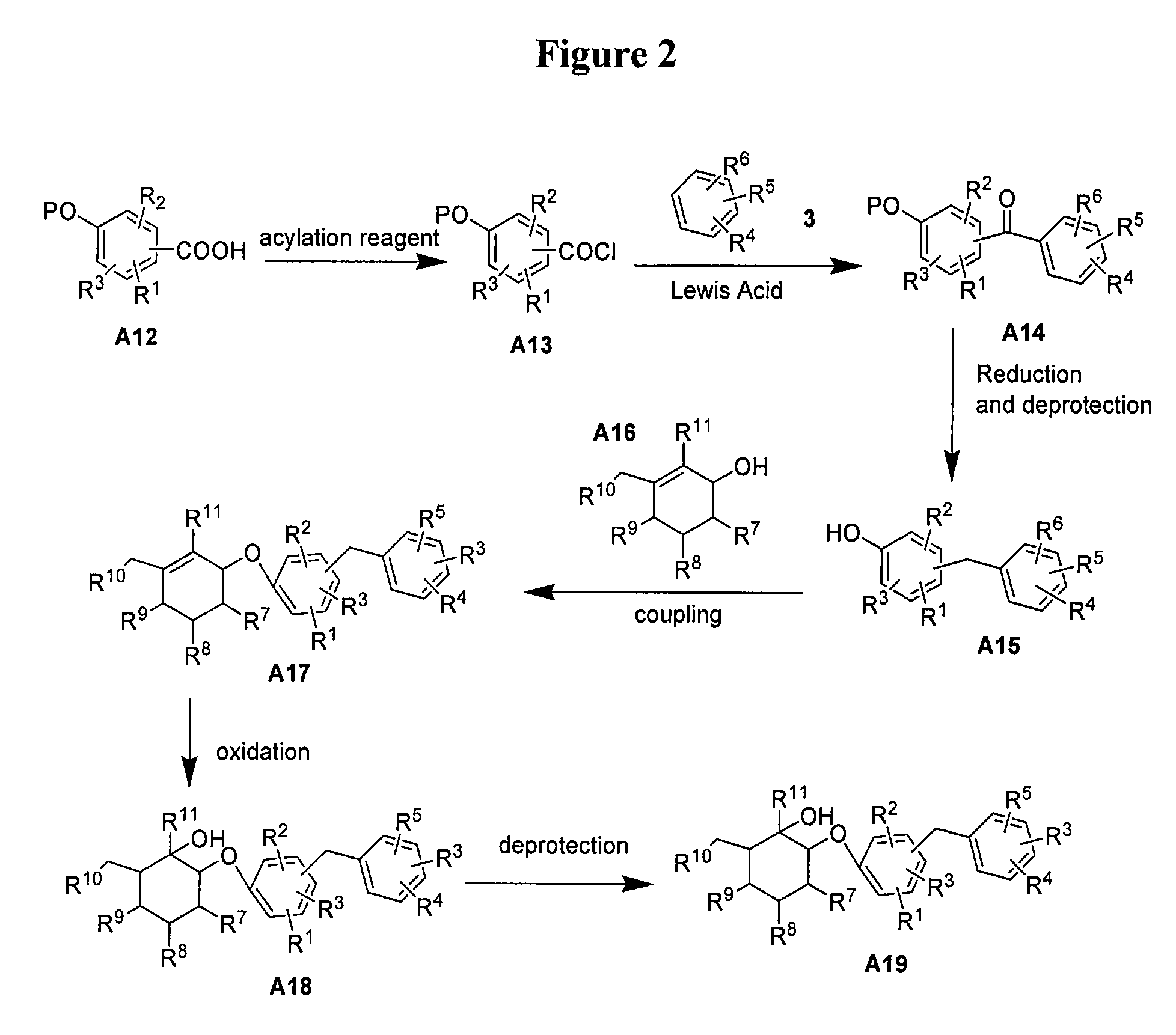 Benzylphenyl cyclohexane derivatives and methods of use